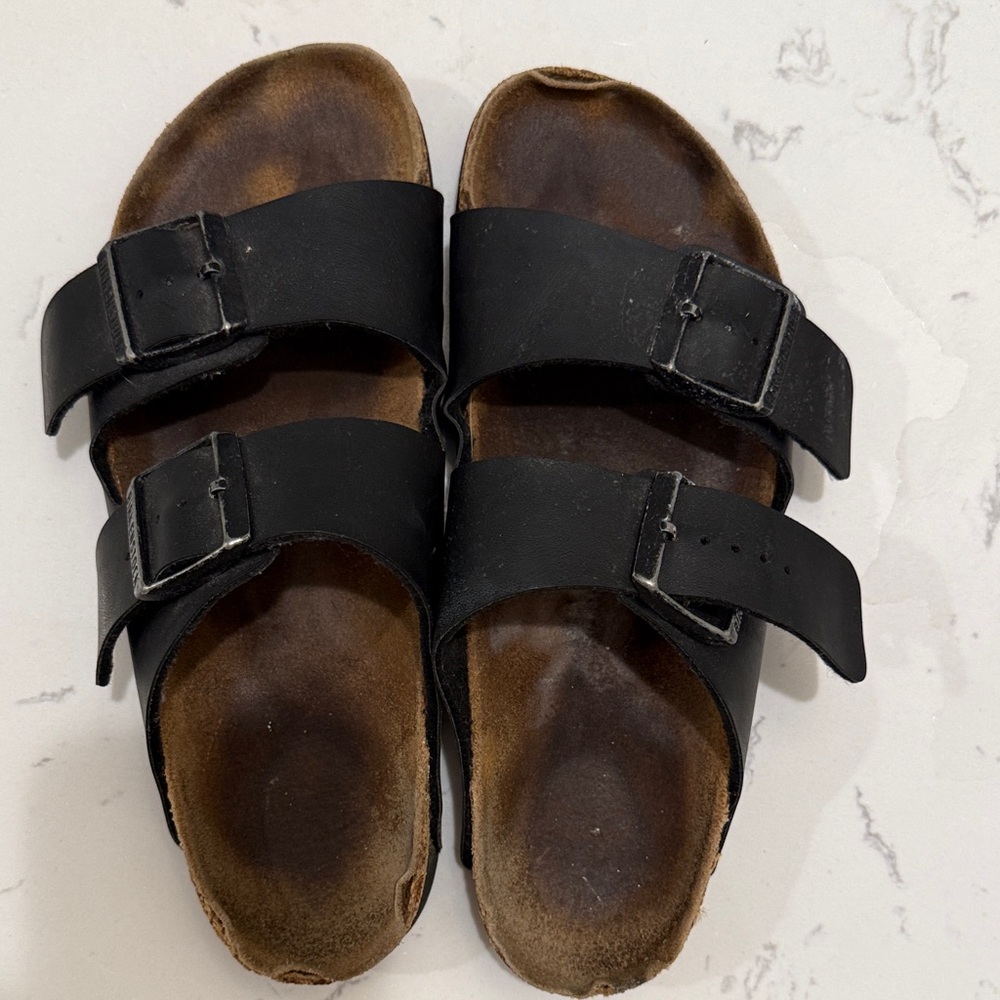 Birkenstock Black Double Strap Sandals